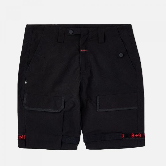 8&9 MFG Co. Strapped Up Shorts Rip Stop Bred SHRIPBRD-BLACKRED - Karmaloop