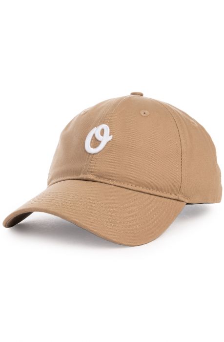 The Miles Classic O Dad hat in Khaki