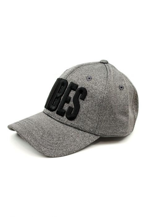 The Vibes Baseball Cap in Heather Gray