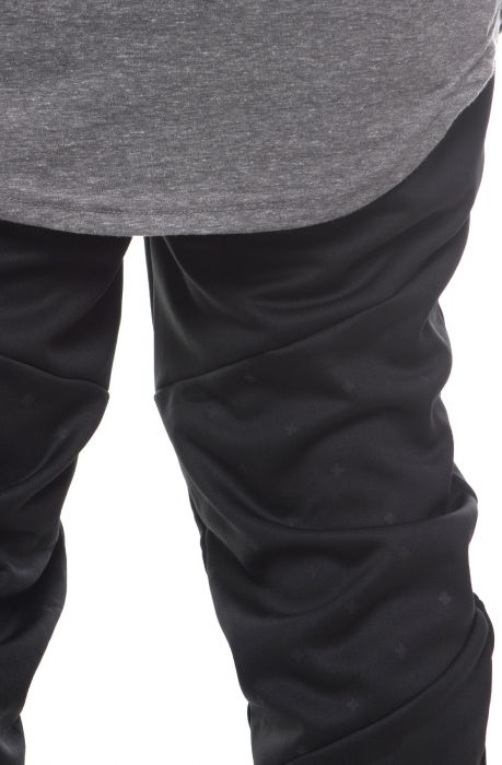 The Cross Athletic Pants in Black