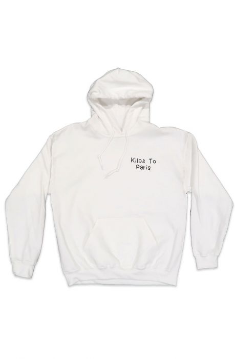 Fame Changes People Hoodie in White and Black