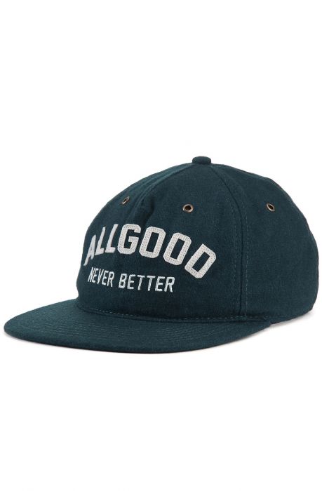 The Never Better Hat in Green