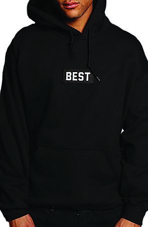 The Best Box Pullover Hoodie in Black