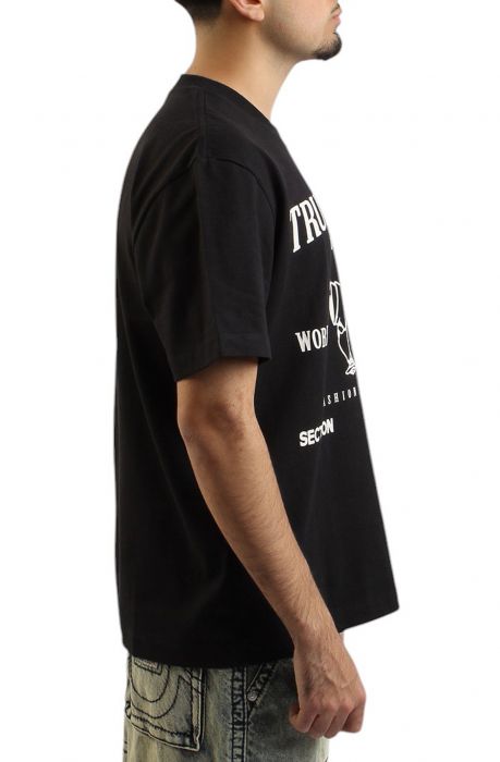 TRUE RELIGION Section Row Seat T-Shirt 108913-JTBLK - Karmaloop