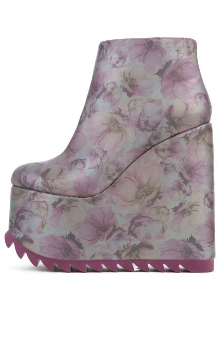 The Dimension Boot in Lavender Floral