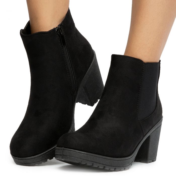 Status-49 Heeled Ankle Booties