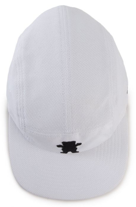 The OG Bear Pique 5 Panel in White White