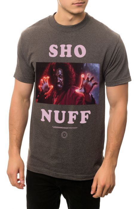 The Sho Nuff Tee in Charcoal Heather