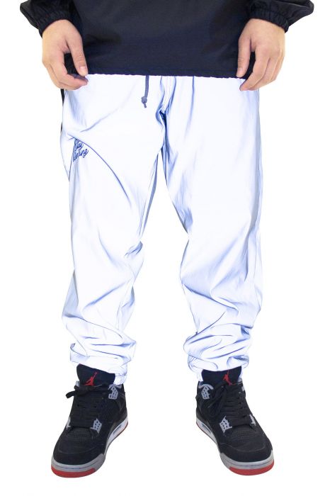 white windbreaker joggers