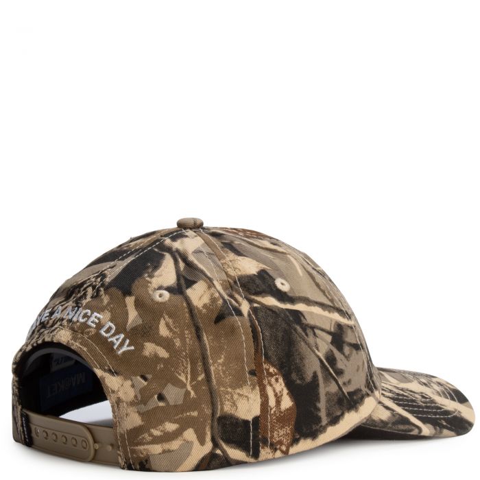 Market Smiley Badge 6 Panel Snapback MKT25Q2-HT0009CMO - Karmaloop