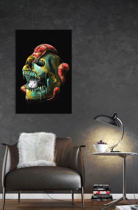 The Fear and Desire By Nicebleed Gallery Wrapped Canvas Print 40 x 26 in Multi
