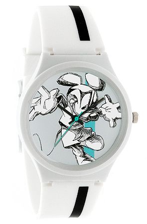 The Mickey Sketch Prologue Watch in White
