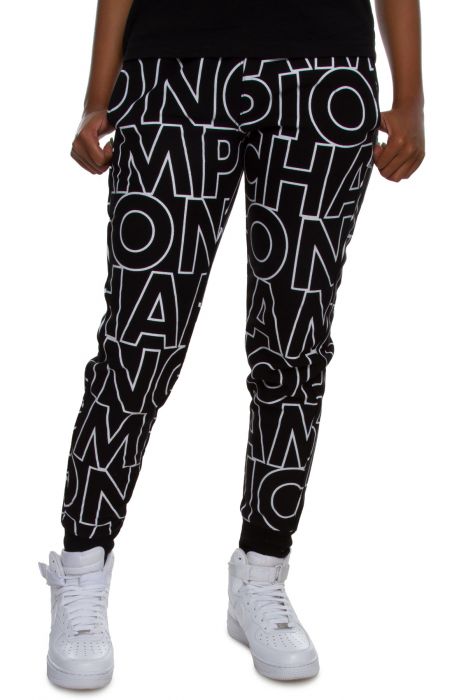 champion all over print joggers