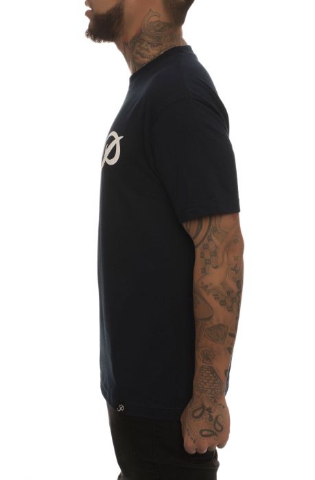 The Classic P Tee in Navy
