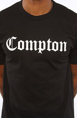 The Compton Tee in Black