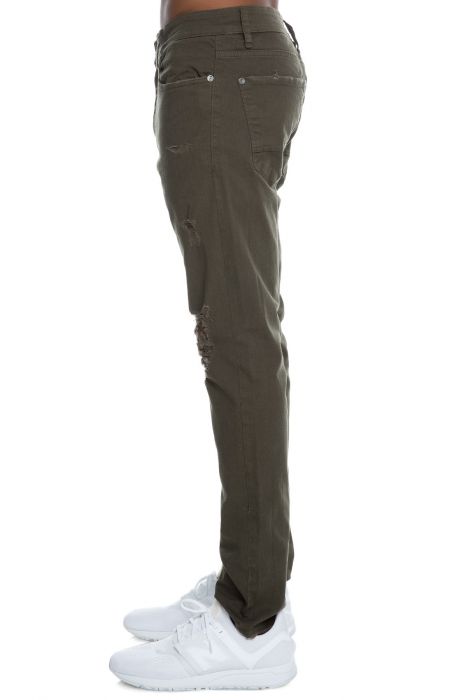 The Barracks Chinos in Olive