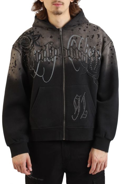 SMOKE RISE Legacy Zip-Up Hoodie FO25663SK-BLK - Karmaloop