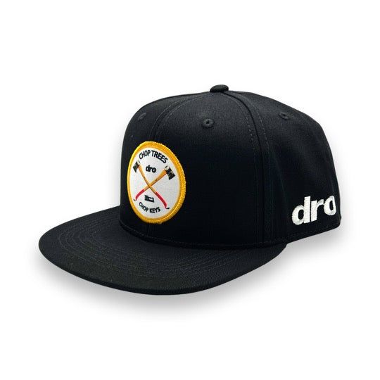 Tree Dro DRO Chop Trees Snapback - Black -25A566-BLACK - Karmaloop