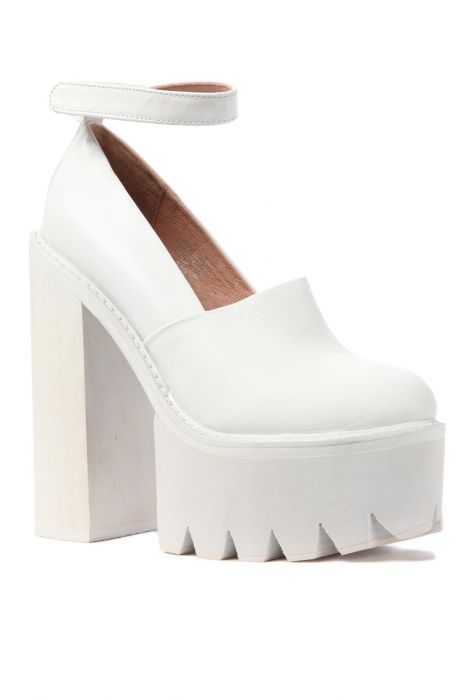 The Scully Platform in All White