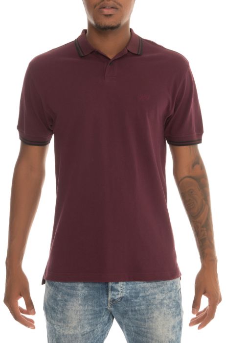 The Rudie's Polo in Burgundy