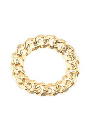 The Facet Curb Ring - Gold
