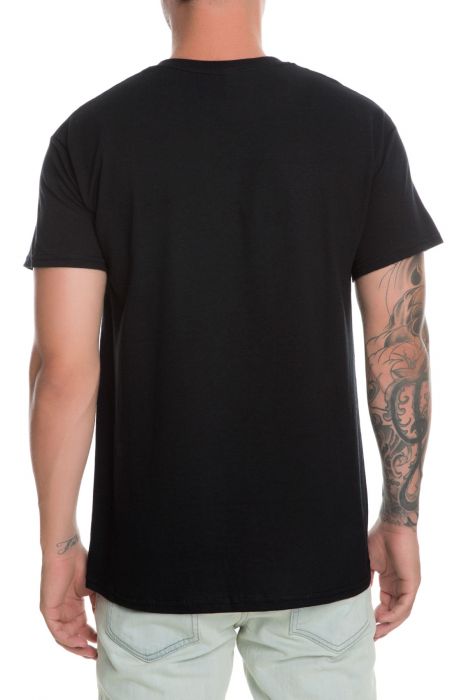 The Poison Embroidery Tee in Black