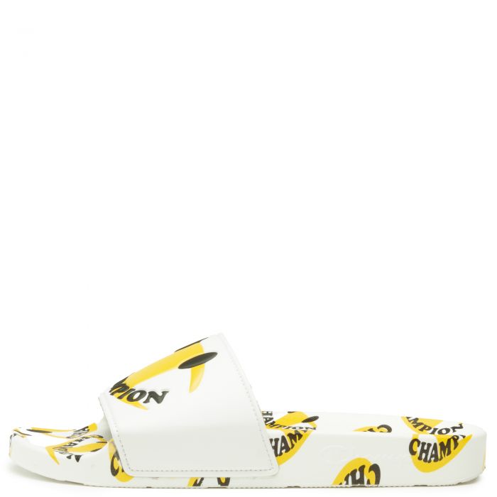 Champion yellow slides on sale