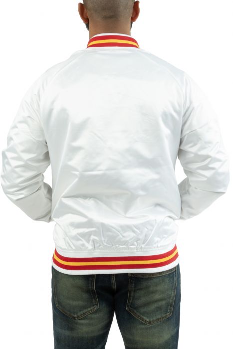 KANSAS CITY CHIEFS LIGHTWEIGHT SATIN JACKET STJKMG18013-KCCSCAR1