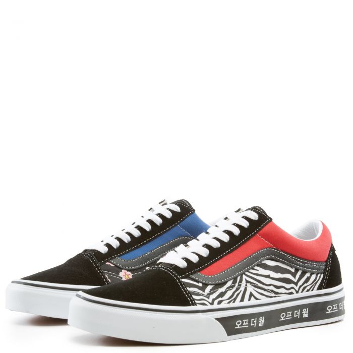 korean typography old skool shoes