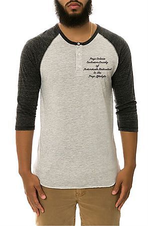 The Prep Coterie League Henley in Heather Gray