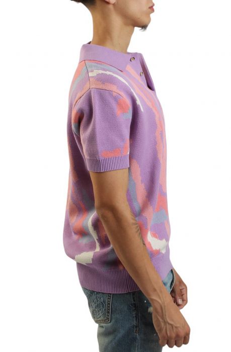 Billionaire Boys Club Parallel Short Sleeve Polo 841-7310RGL - Karmaloop