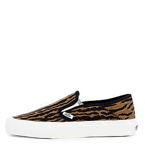 Vans woven tiger top slip on