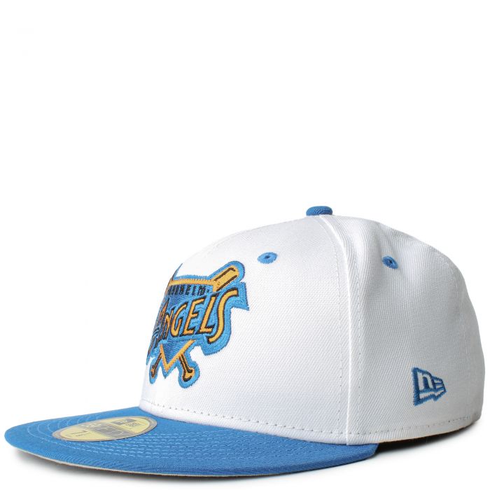 Men's New Era Light Blue Los Angeles Angels 59FIFTY Fitted Hat