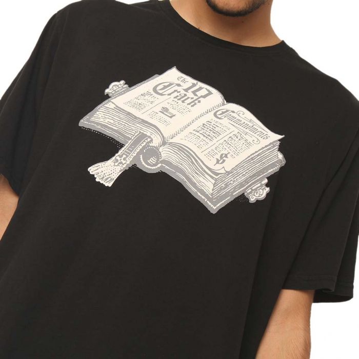 The Commandments T-shirt in Black