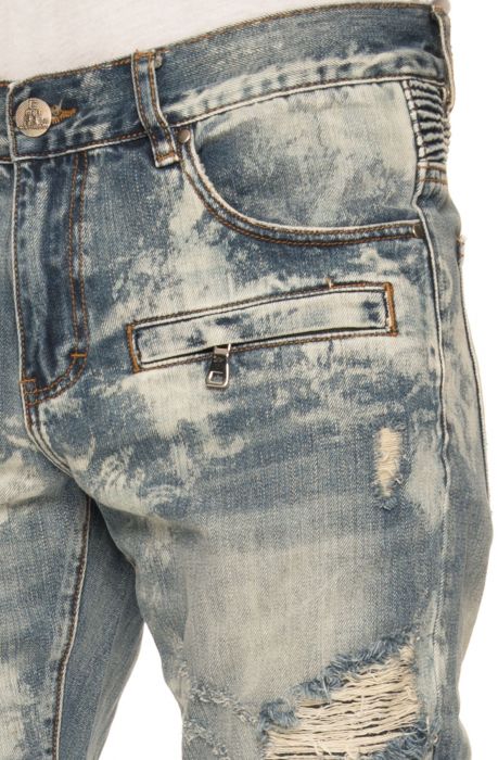The Irene Denim Jeans in Dark Bleach Wash