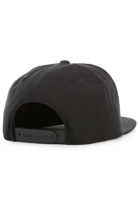 The AK Snapback Hat in Black