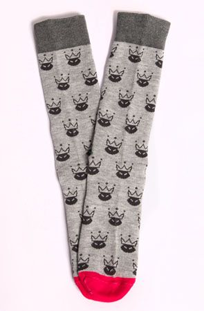 KingMe sock | Gray