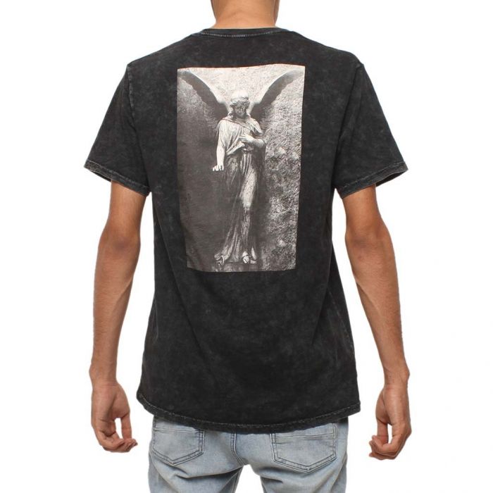 The Angel Of Grief Pocket T-shirt in Black