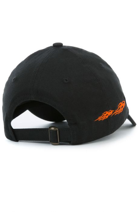 The Slay All Day Core Strapback Hat in Black