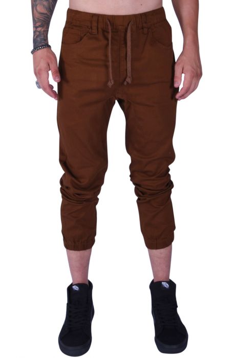 The Rich V3 Jogger in Brown