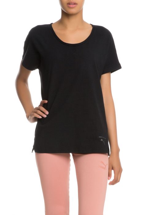 The Lux Fashion Tee in Black