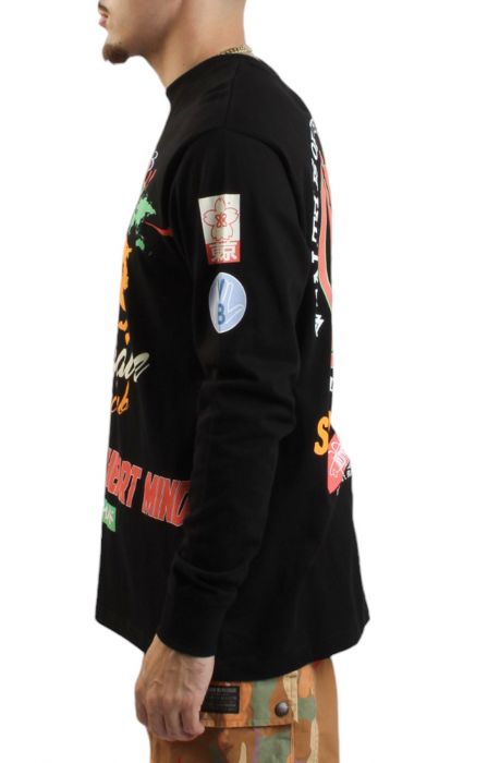 Billionaire Boys Club Celestial Long Sleeve T-Shirt 841-7206BLK - Karmaloop