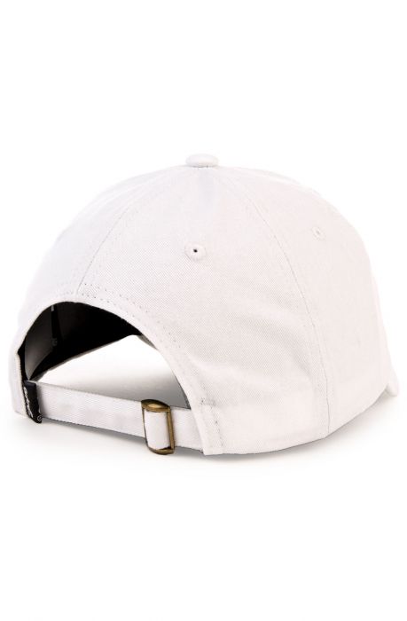 The Crying Meme Dad Hat in White