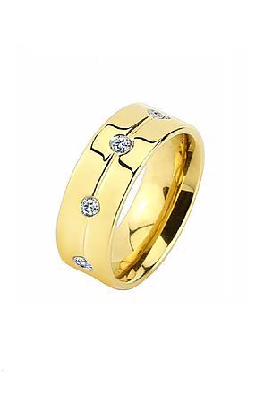 The Gold Titanium Ring