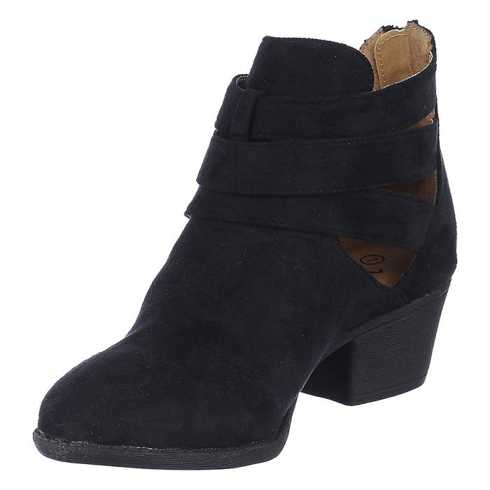 Double Belted Ankle Bootie