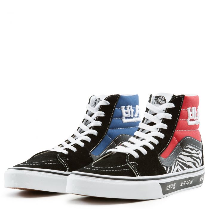 vans sk8 hi korean typography