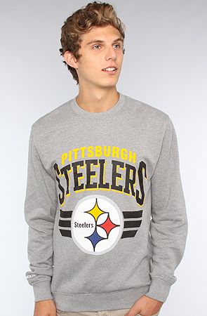 gray steelers sweatshirt