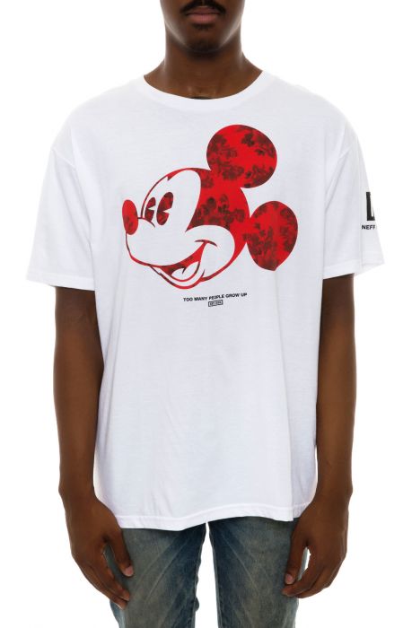 The NEFF x Disney Don't Grow Up Tee in White