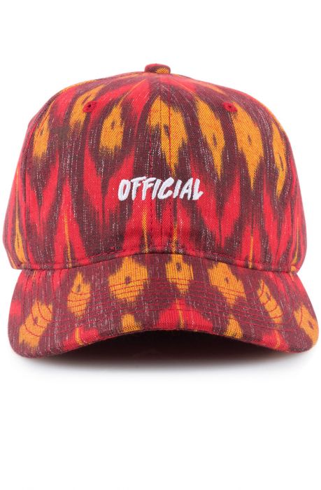 The Artisan Strapback in Red and Yellow