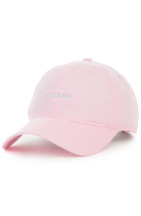 The Underdog Dad Hat in Pink